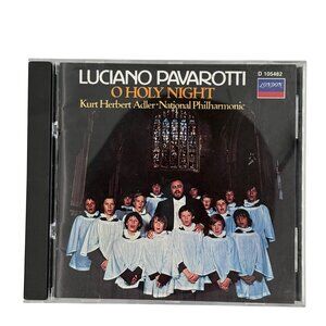 Luciano Pavarotti "O Holy Night" CD Featuring National Philharmonic Orchestra &